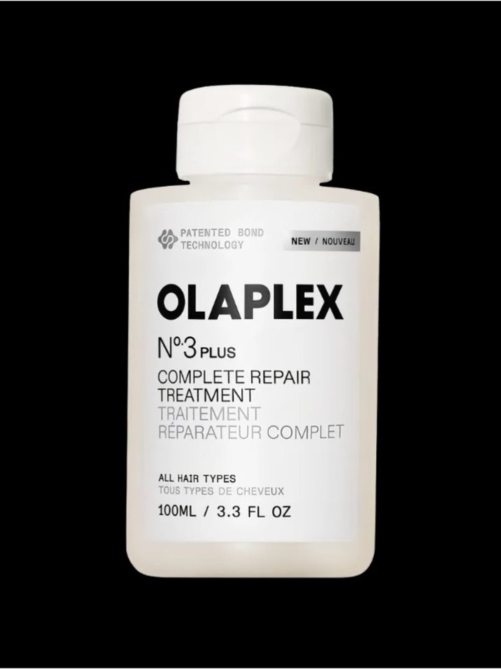 OLAPLEX No.3 Plus Complete Repair Treatment - White & Black